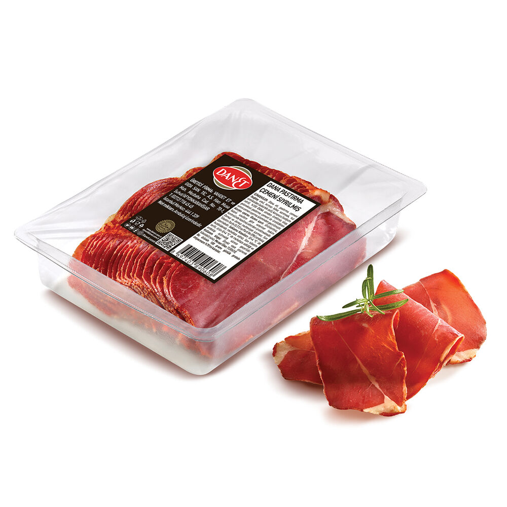 Dana Pastırma I Çemeni Sıyrılmış I Dilimli I 250 g