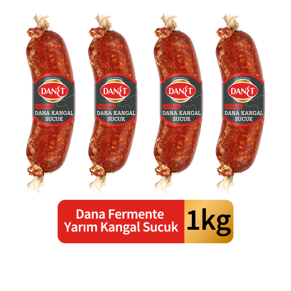Dana Yarım Kangal Sucuk I Fermente I 250 g 4'lü